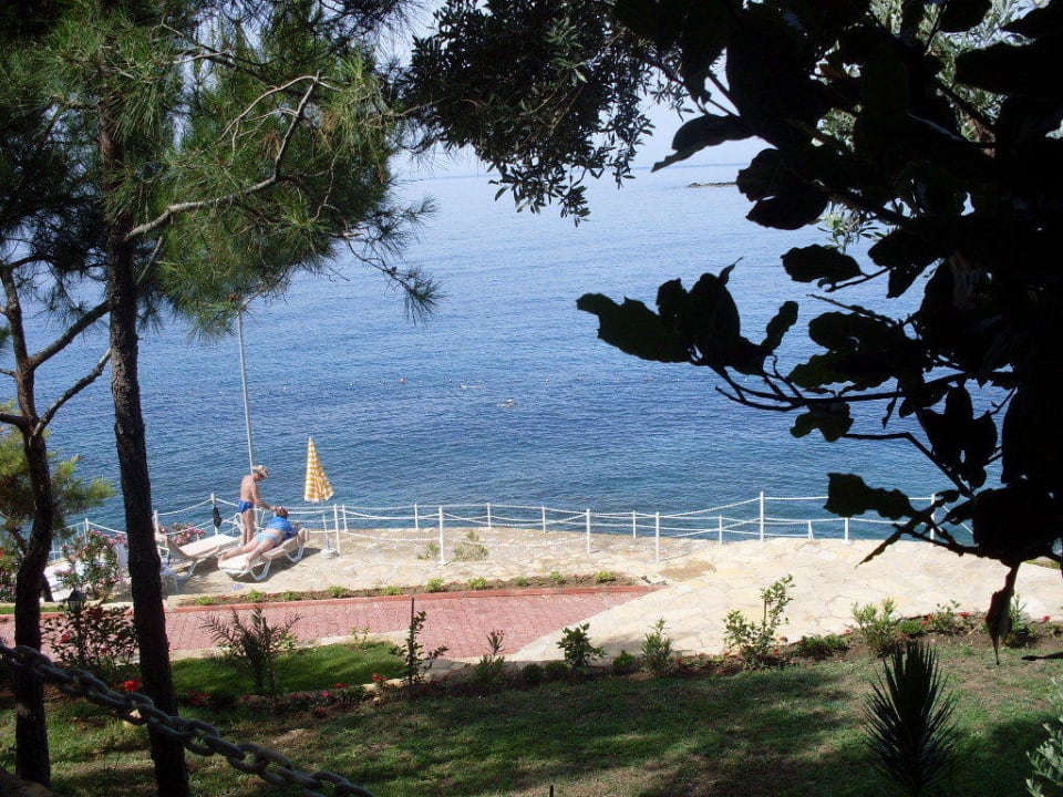 Terras beach İncekum West Hotel