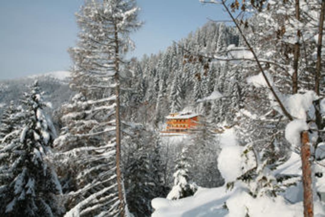 Winterpanoramabild Hotel Raunig