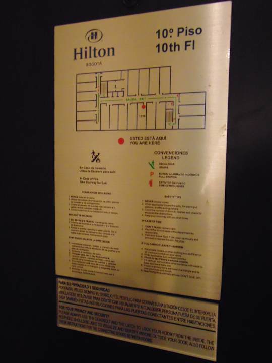 Sonstiges Hotel Hilton Bogota