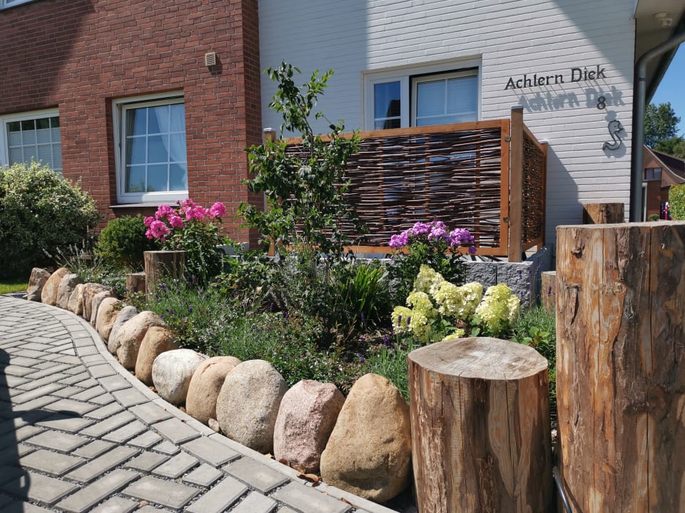 Außenansicht Hotel-Pension Achtern Diek