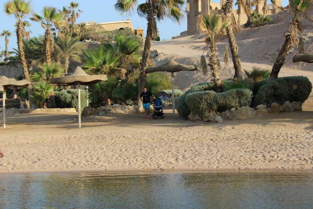 Stranabschnitt ganz im Norden der Anlage Pickalbatros Citadel Resort