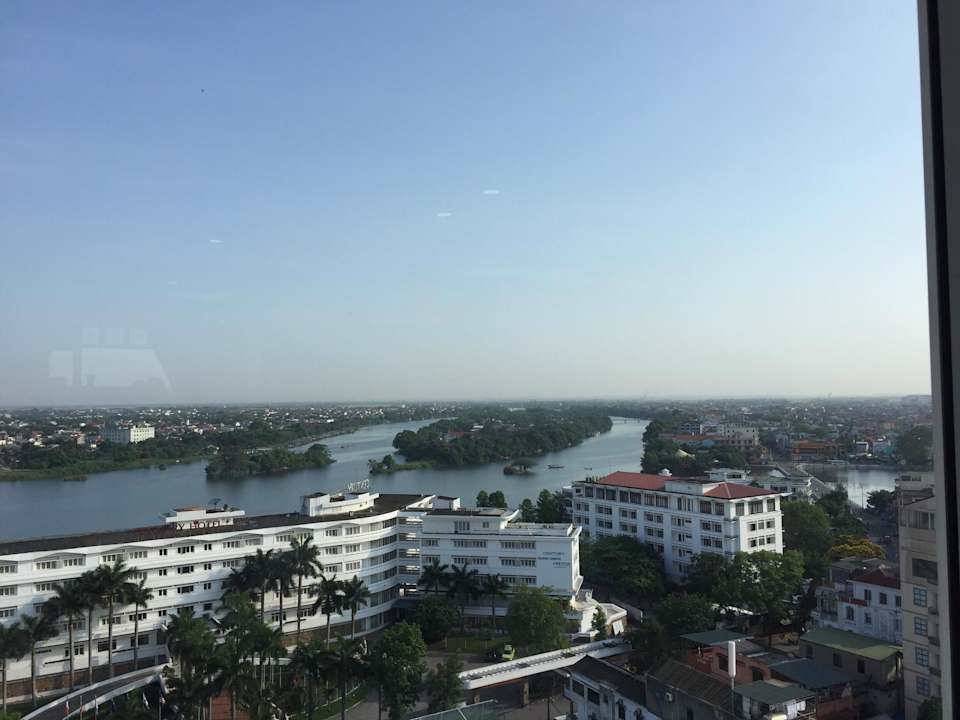 Zimmerausblick Hotel Moonlight Hue