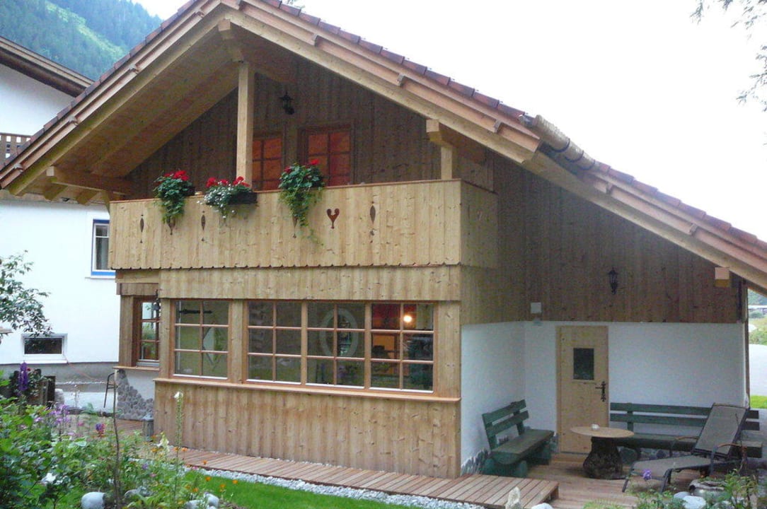Die Almhütte von außen Almhütten Moll am Haldensee