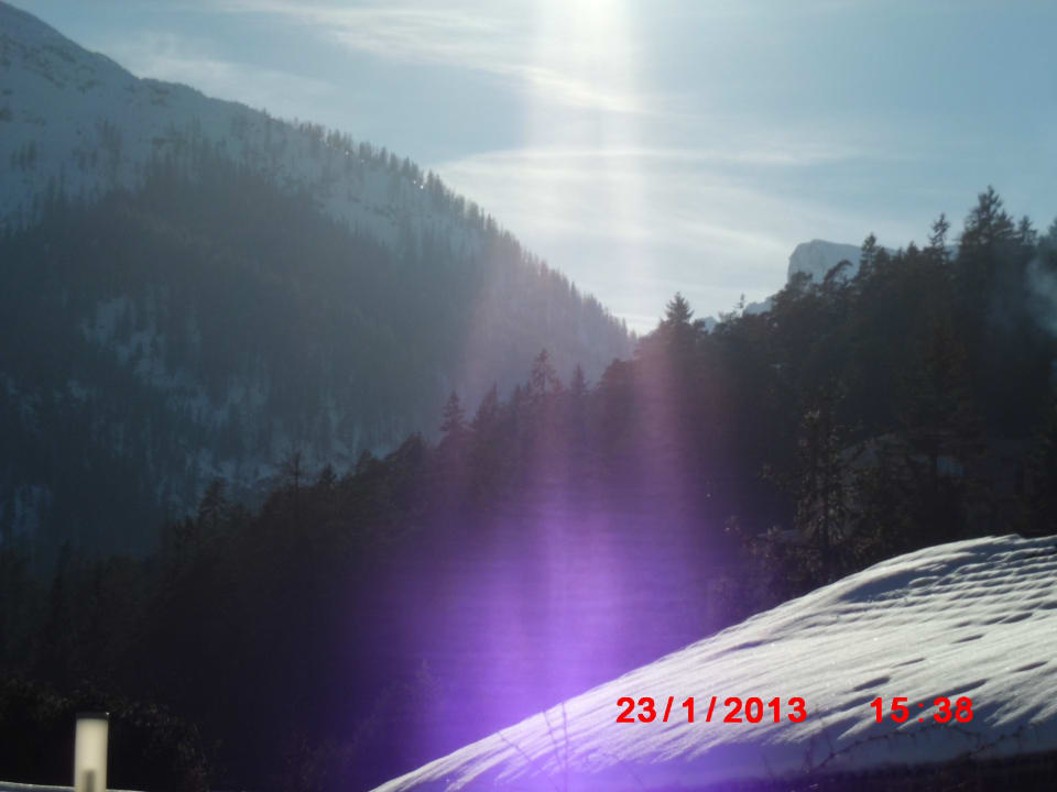Sonnenaufgang über dem Rofangebirge Hotel Central - das kleine Boutique Hotel am Achensee