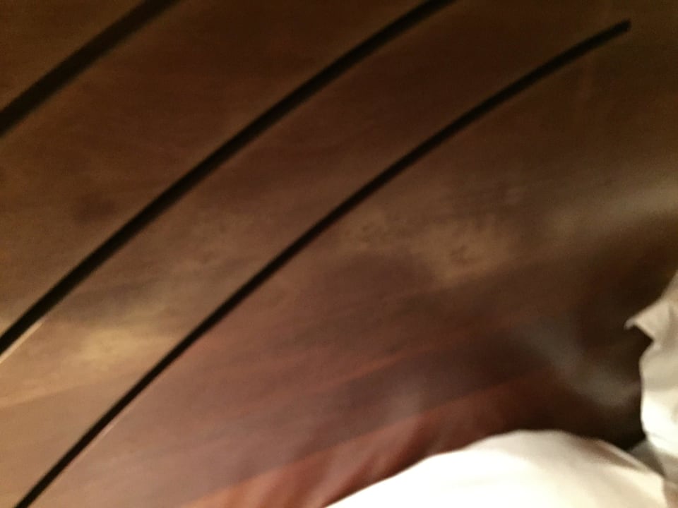 Das Bett ( sehr einladend ) Conrad Maldives Rangali Island