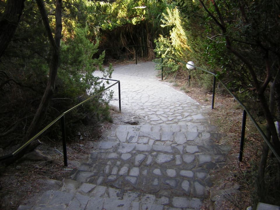 Weg zum Strand Rodos Princess Beach Hotel & Spa