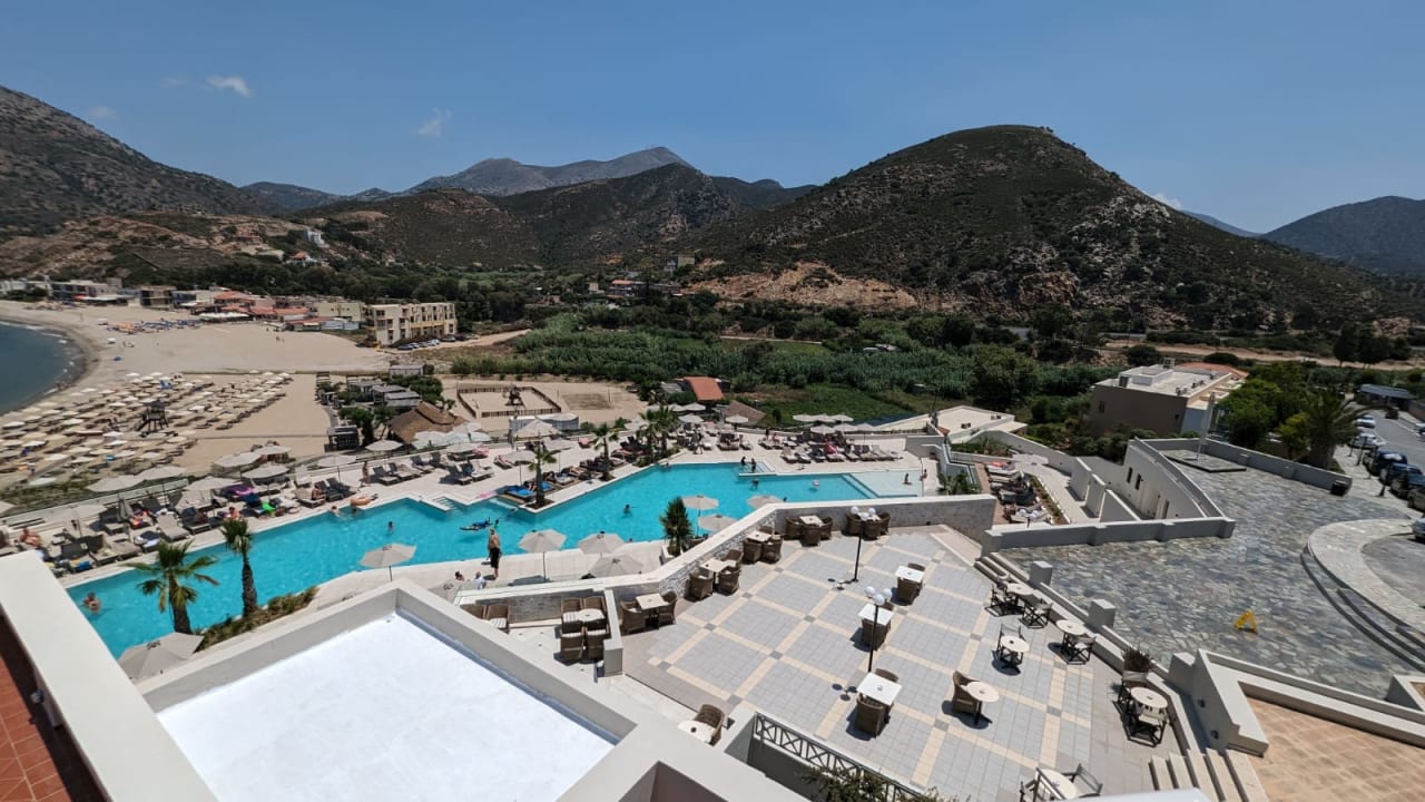 Ausblick Fodele Beach & Water Park Holiday Resort