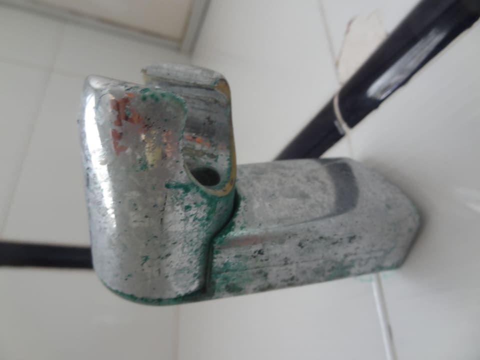 Mh lecker Dusch-Halterung! Hotel Don Felipe