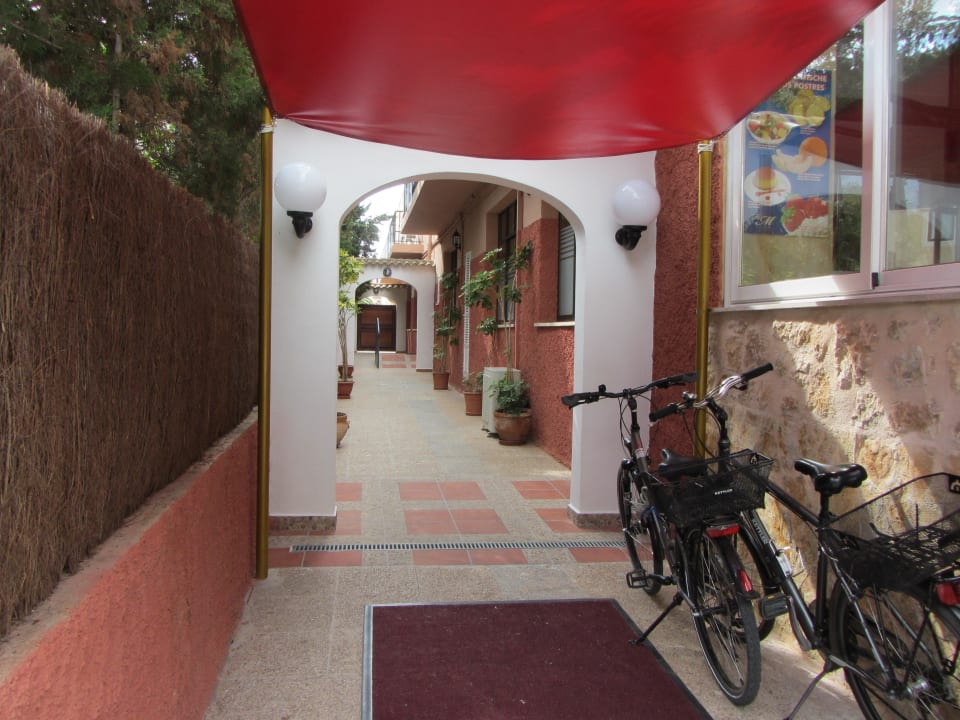 Eingang Residencia Santiago Mallorca