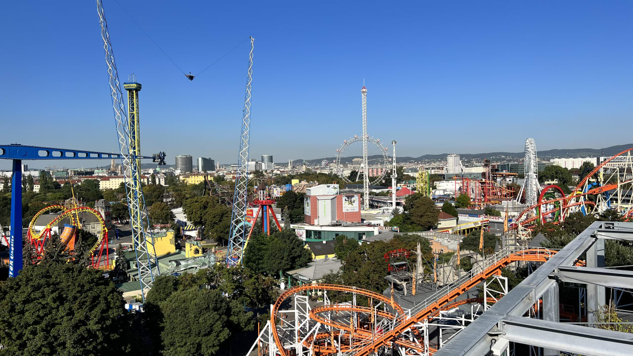 Ausblick Superbude Wien Prater