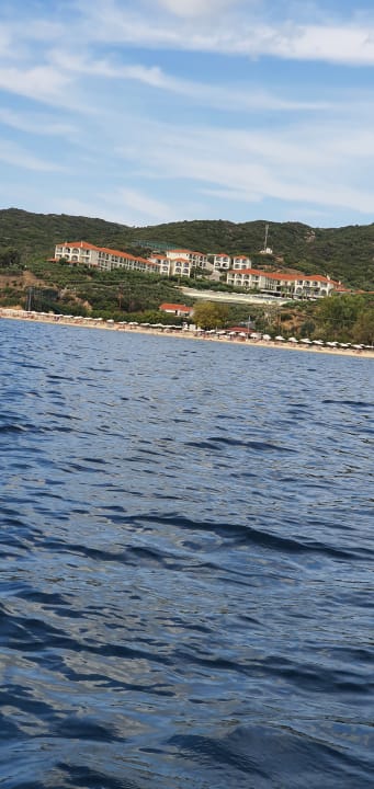 Außenansicht Akrathos Beach Hotel