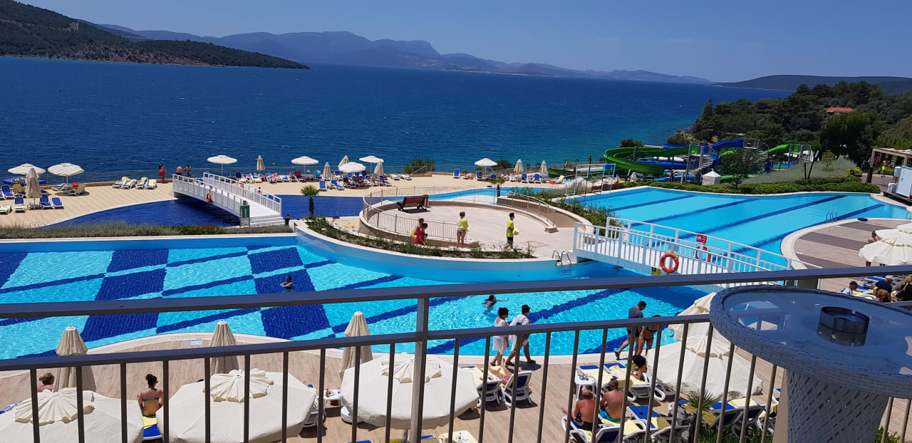 Ausblick La Blanche Island Bodrum
