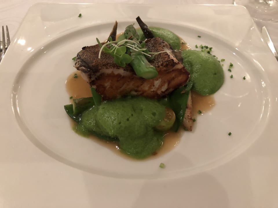 1. Hauptspeise im französischen Restaurant Akumal Bay Beach & Wellness Resort