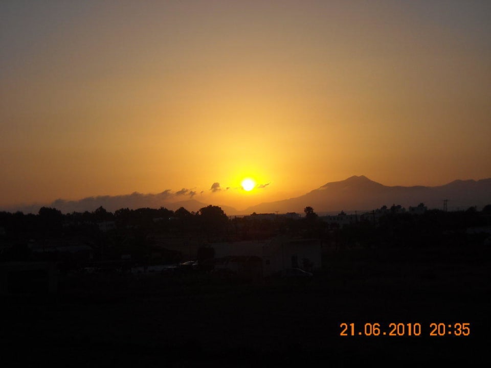 Sonnenuntergang Hotel Cavo D'oro