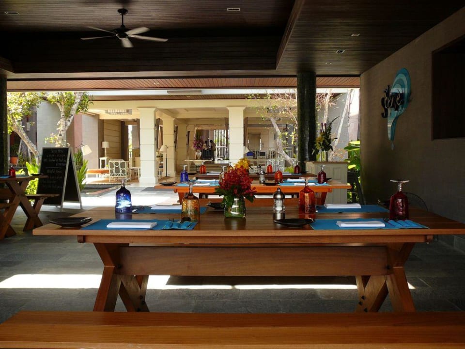 A-la-Carte-Terrasse am Pool Hotel Rest Detail Hua Hin