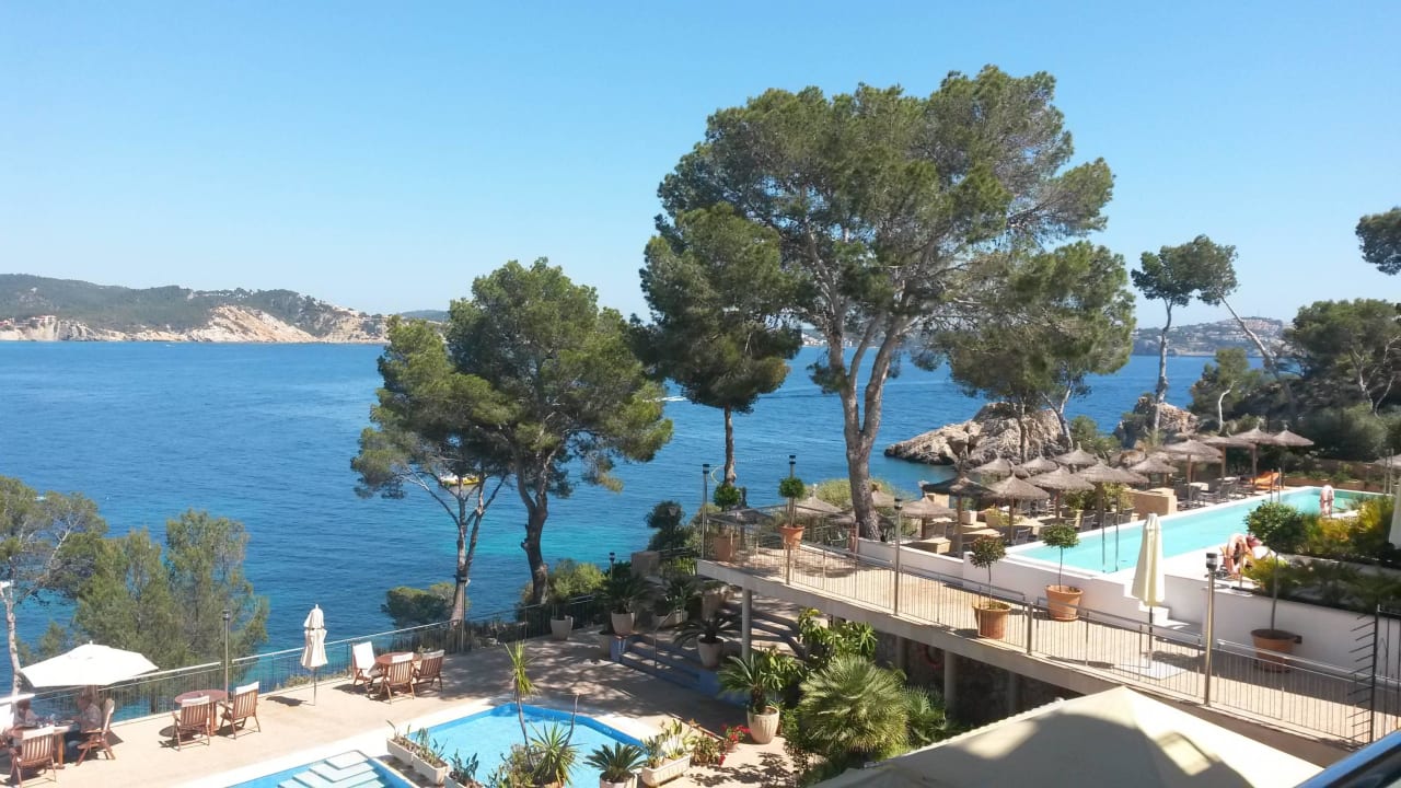 Ausblick von Zimmer 220 Hotel Coronado Thalasso & Spa