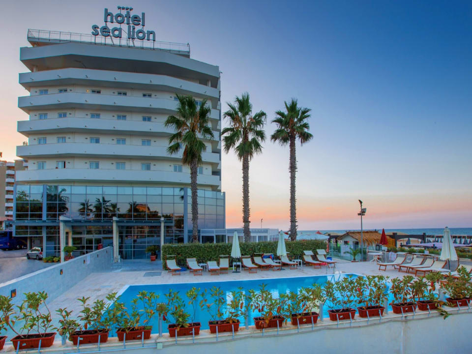 Außenansicht Hotel Sea Lion