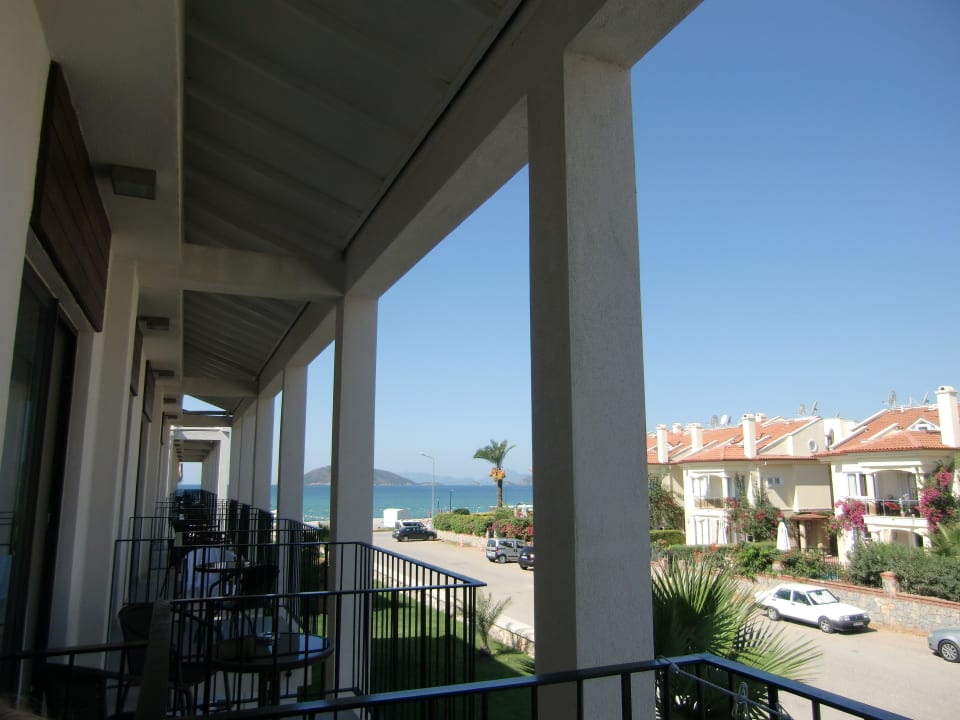 Aussicht von unserem Balkon Jiva Beach Resort