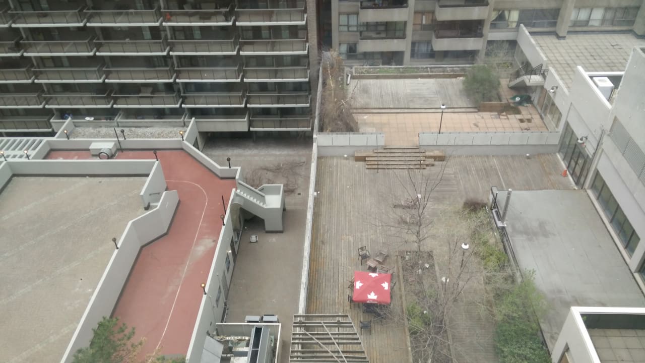 Ausblick Holiday Inn Toronto Downtown Centre