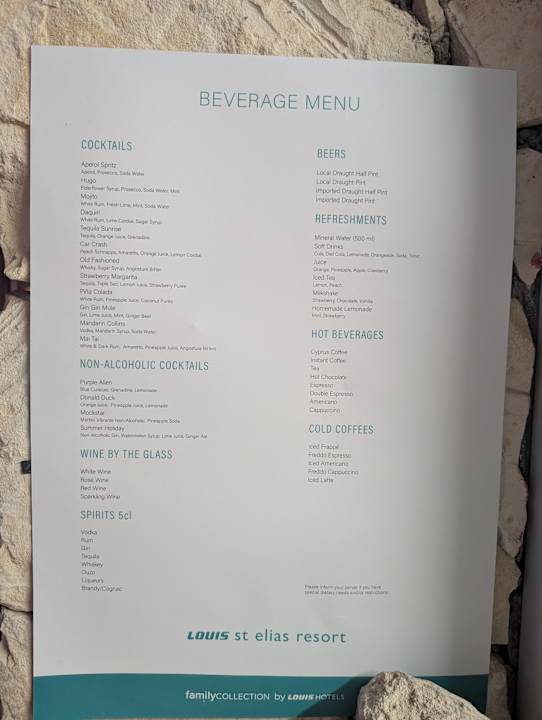 Gastro Louis St. Elias Resort & Waterpark