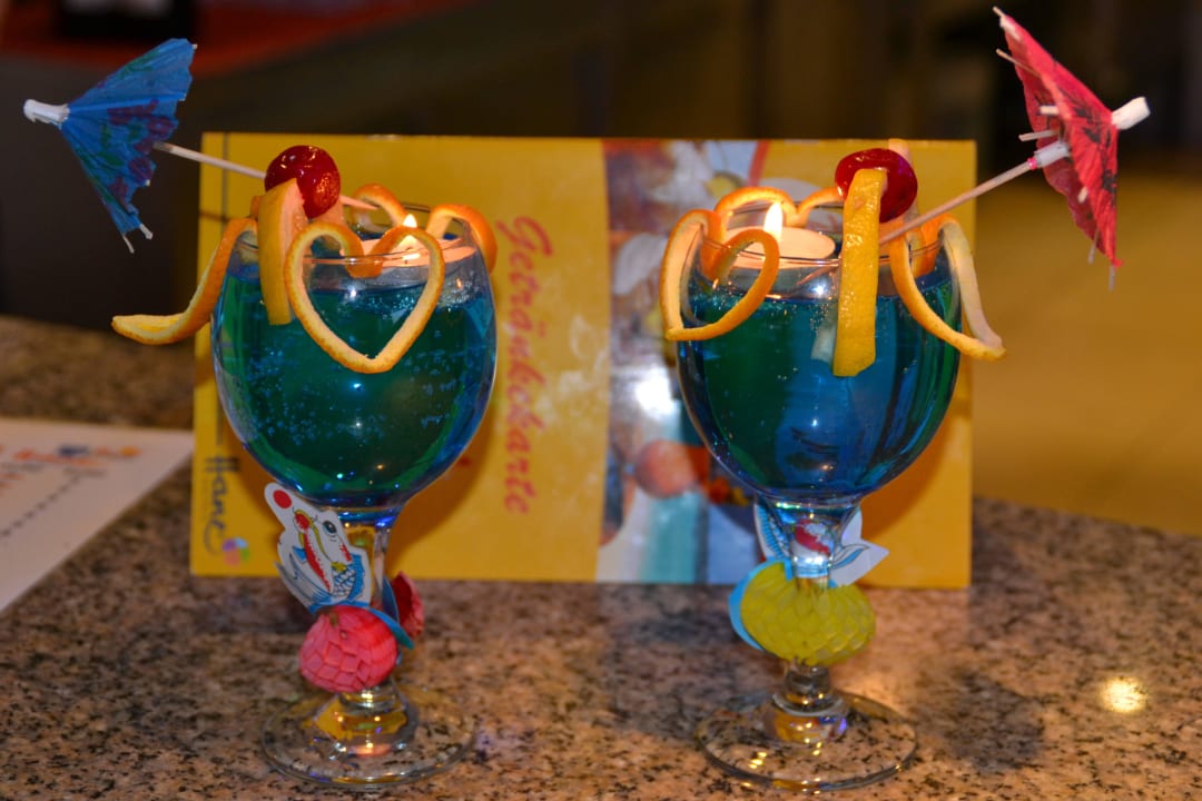 Kleine Tischdeko am Abend  Hane Family Resort