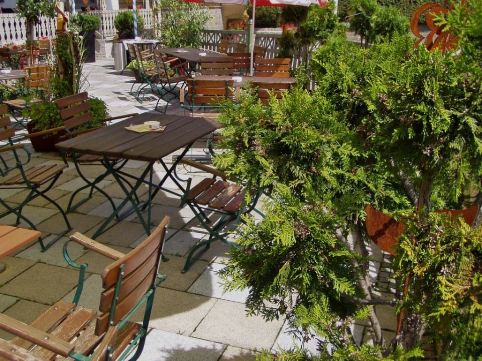 Biergarten Wohlfühlhotel zur Post