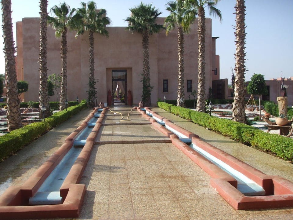 Weg zum Verwaltungsgebäude von Hapimag Marrakesch Hapimag Resort Marrakesh