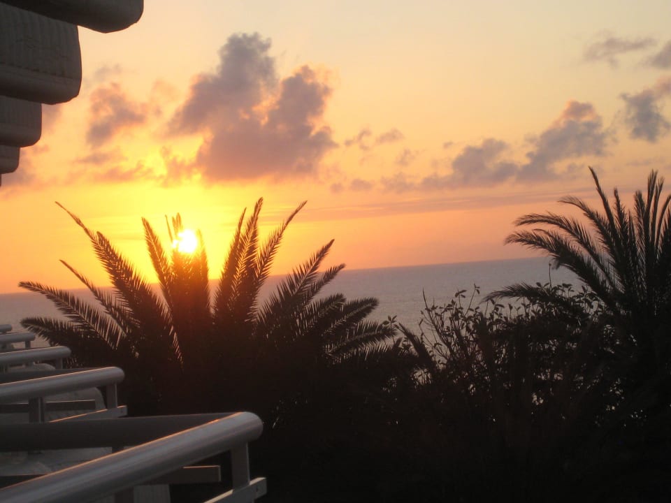 Abendstimmung von unserem Balkon Hotel Riu Palace Tres Islas