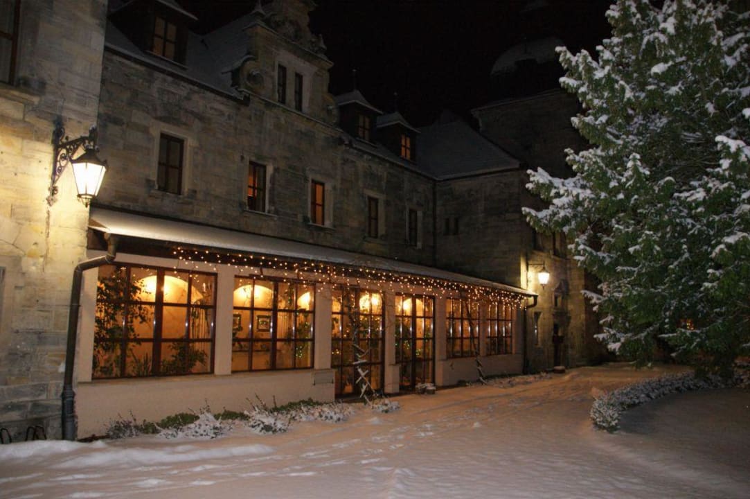 Dziedziniec zamkowy Hotel Zamek Kliczków