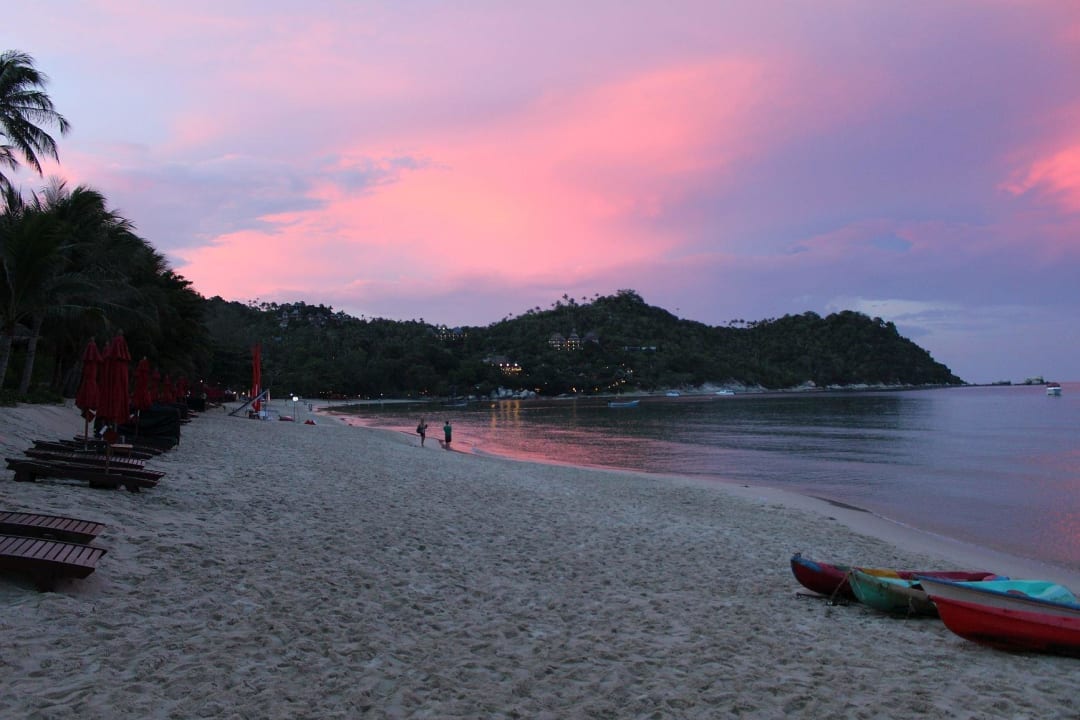 Sonneuntergang Anantara Rasananda Koh Phangan -  Villas