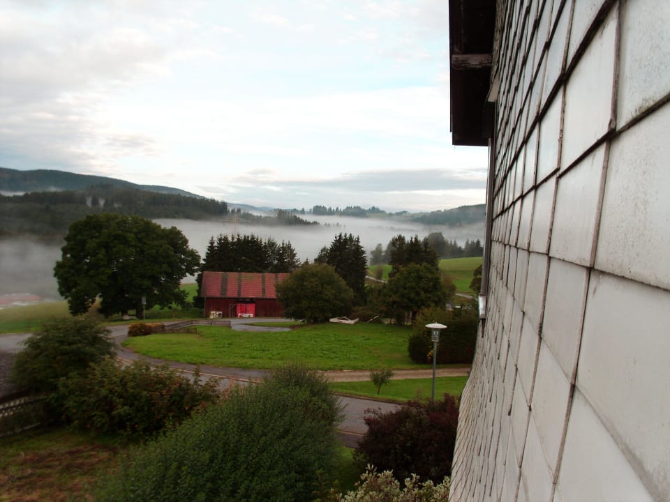 Schöner Ausblick morgens um 7.30Uhr! Pension Fernsicht