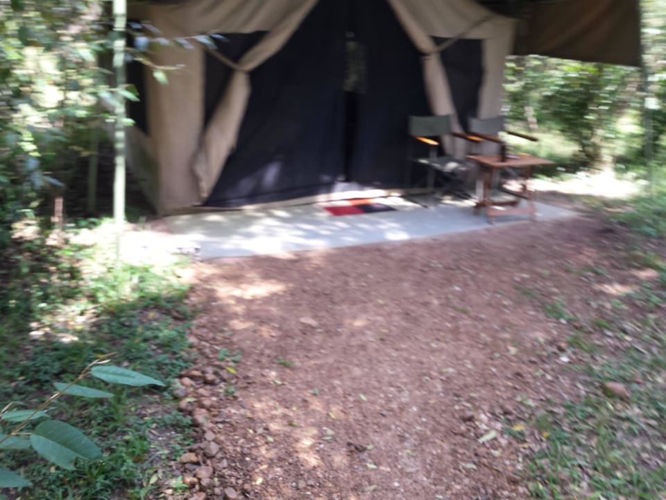 Zelt von außen Malaika Camp