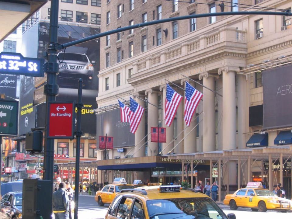 Von aussen hui... New York's Hotel Pennsylvania