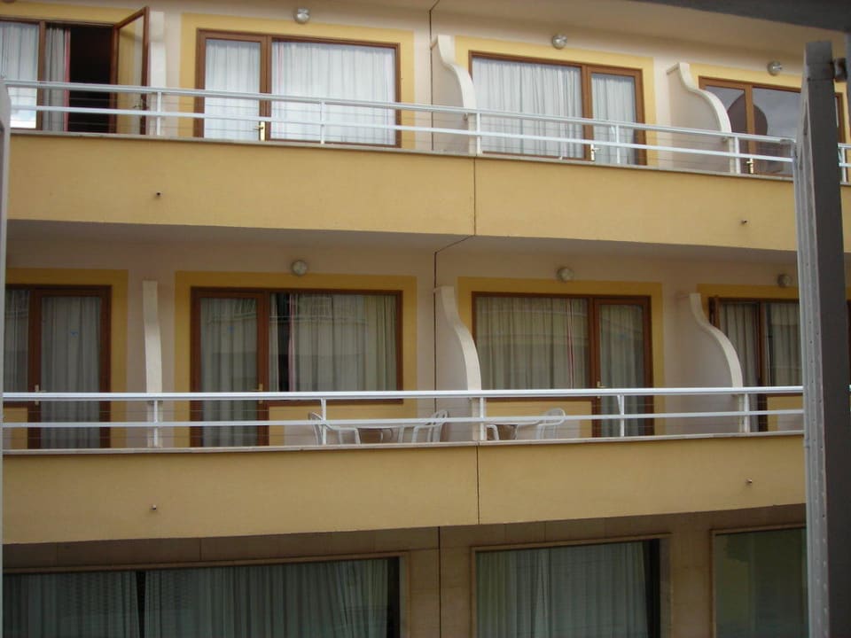 Blick aus dem Schlafzimmer  Appartement Mar Brava