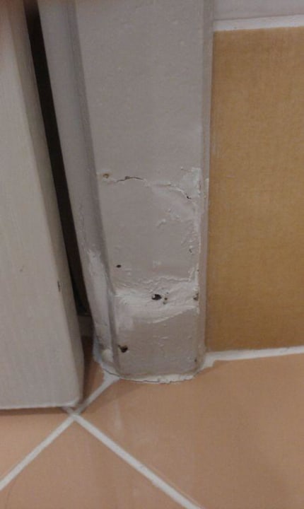 Türrahmen des Badezimmers Le Jardin Resort