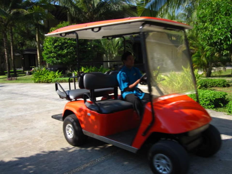 Gästetransport elektrisch Hotel Bay of Bengal Resort