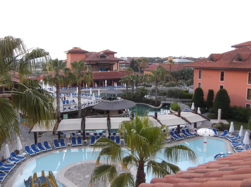 Blick vom Zimmer Club Grand Aqua