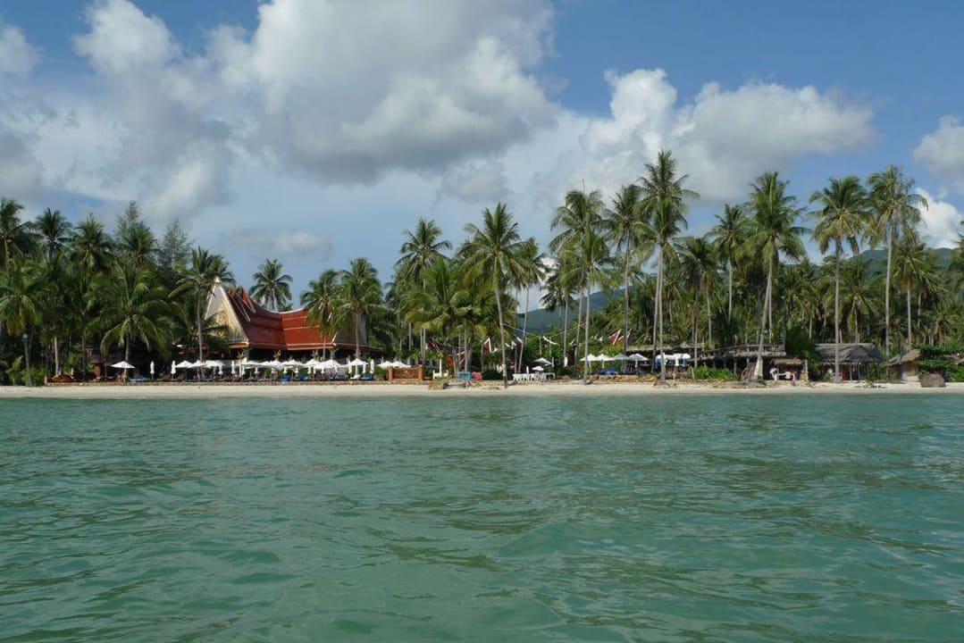 Panviman vom Meer aus Santhiya Tree Koh Chang Resort