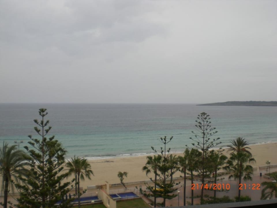 Ausblick aus Zimmer 608 CM Playa del Moro