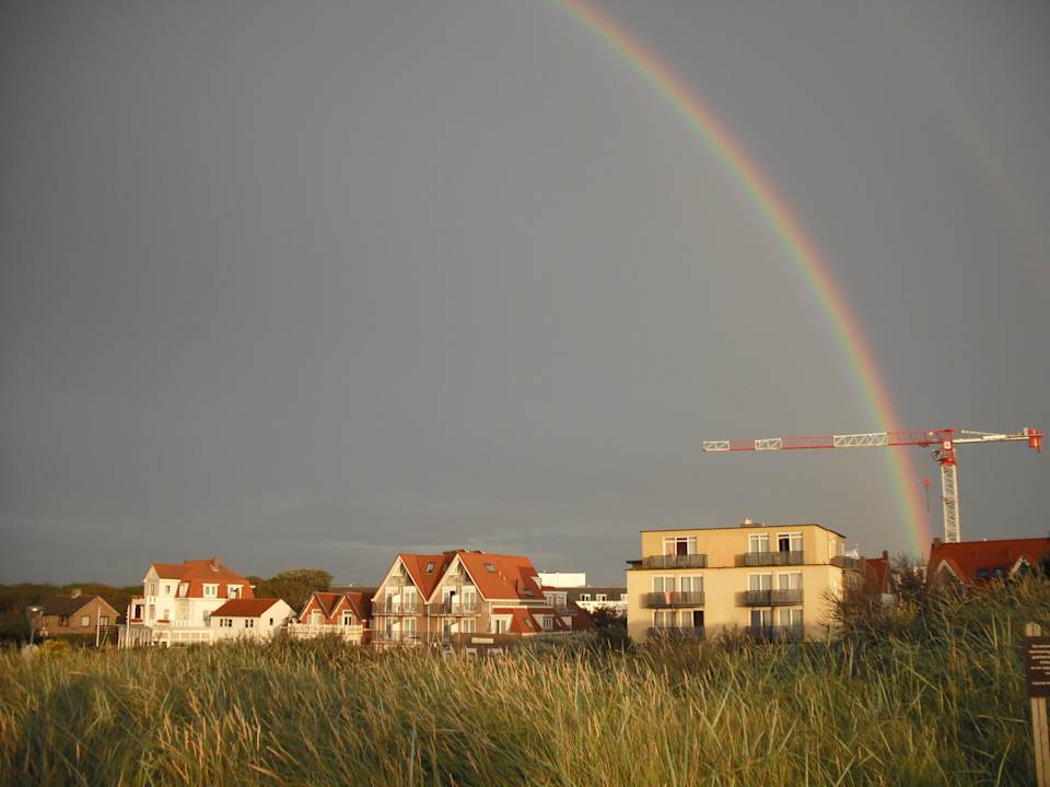 Regenbogen über Nehalennia 2012 Hotel Nehalennia