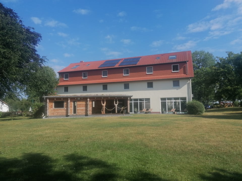 Außenansicht Land-gut-Hotel Hermann