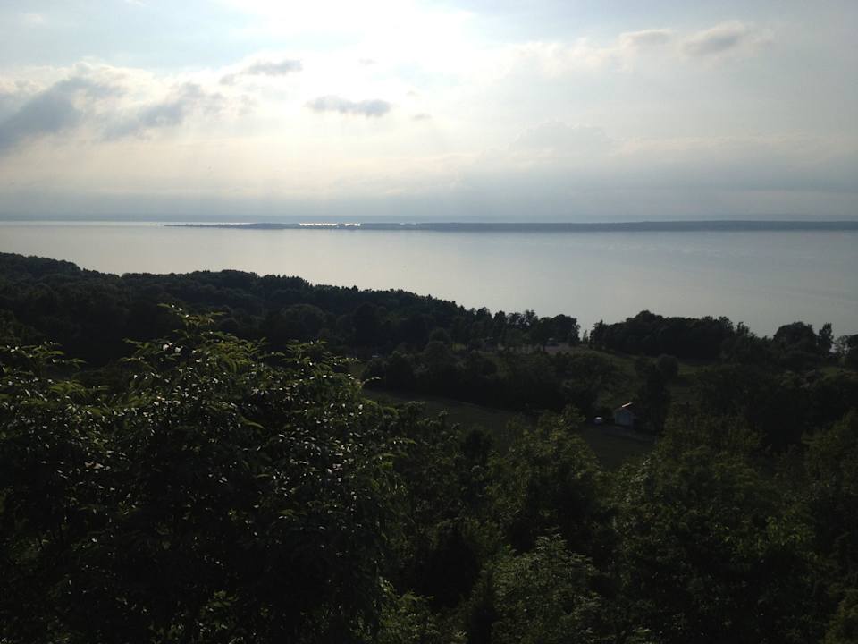 Ausblick von der Terrasse Hotel Gyllene Uttern