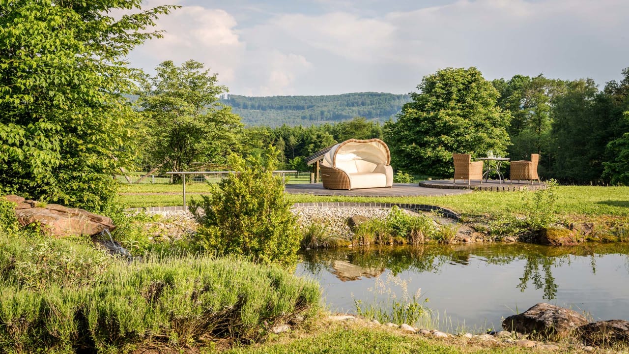 Gartenanlage Landhotel Heimathenhof