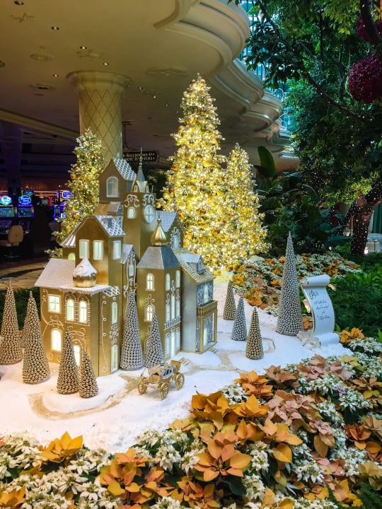 Weihnachtsdeko im Wynn Hotel Encore Las Vegas