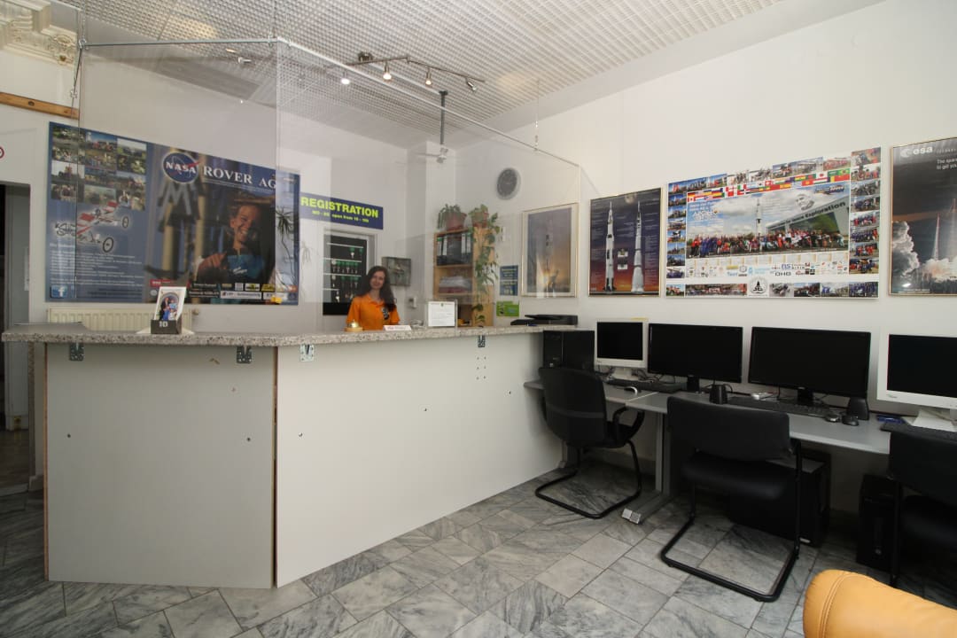 Lobby Space Hotel im Campus der JvP Schule