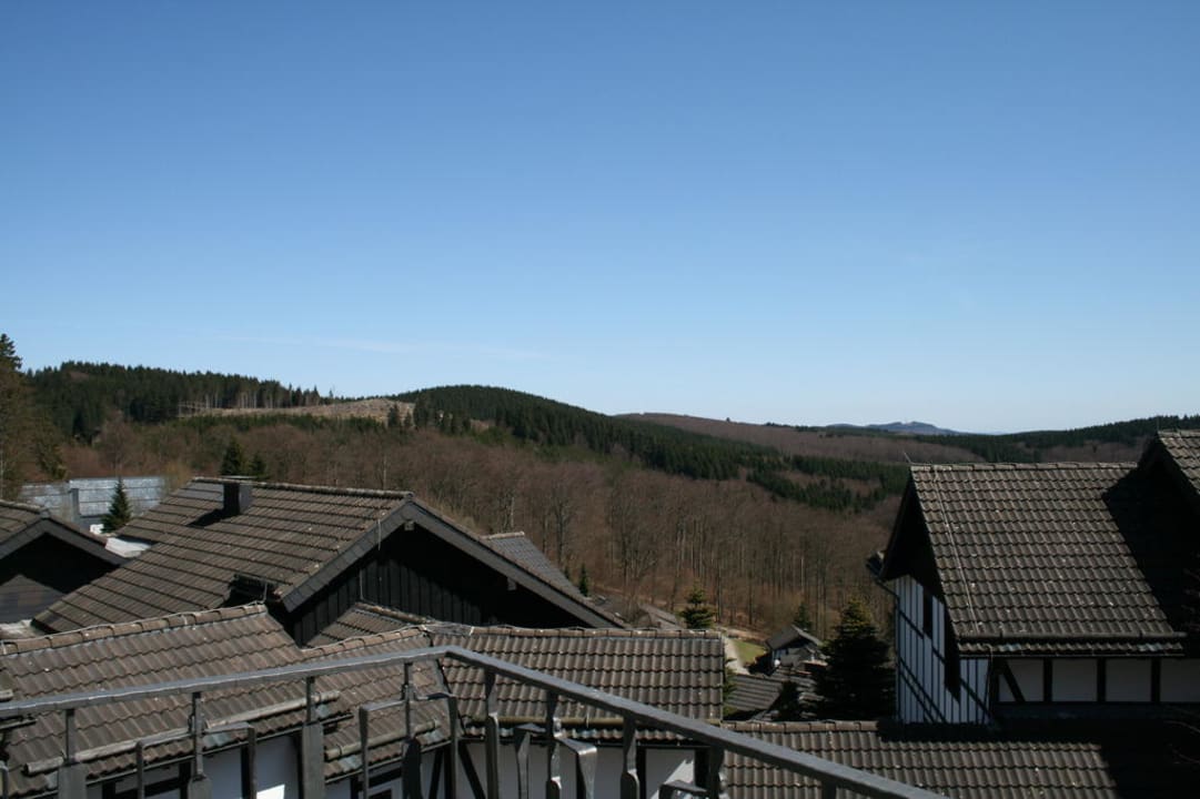 Blick von unserem Balkon Dorint Resort Winterberg