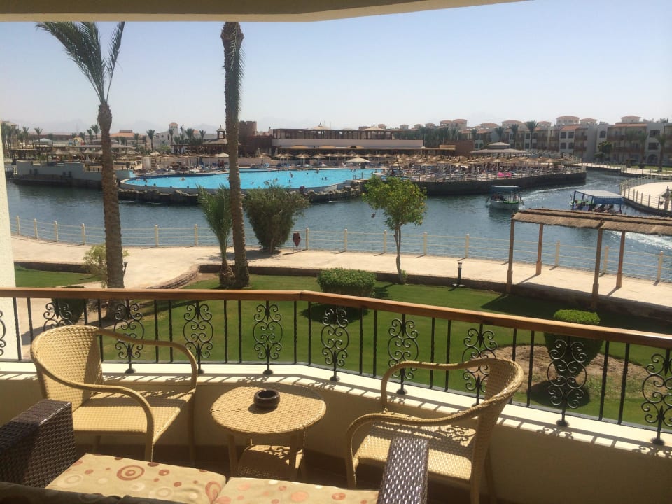 Ausblick Superior Zimmer 3000er Block Pickalbatros Dana Beach Resort - Hurghada