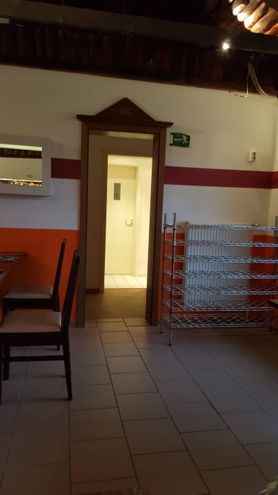 Freier Blick auf wc Motel Stralsund