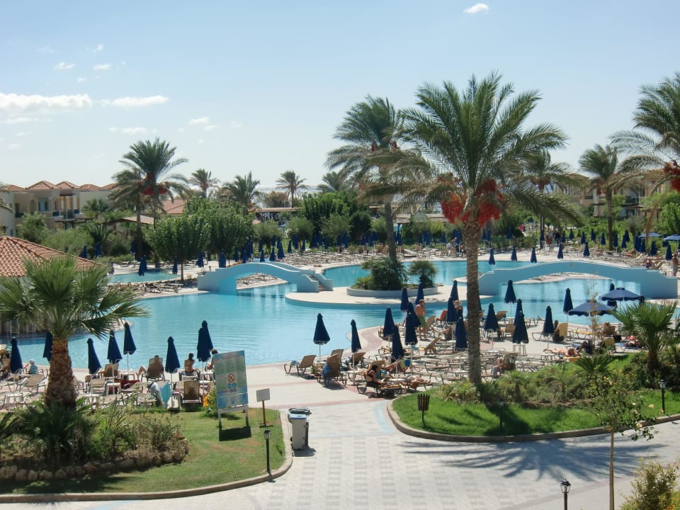 Ausblick vom Haupthaus Lindos Princess Beach Resort & Spa