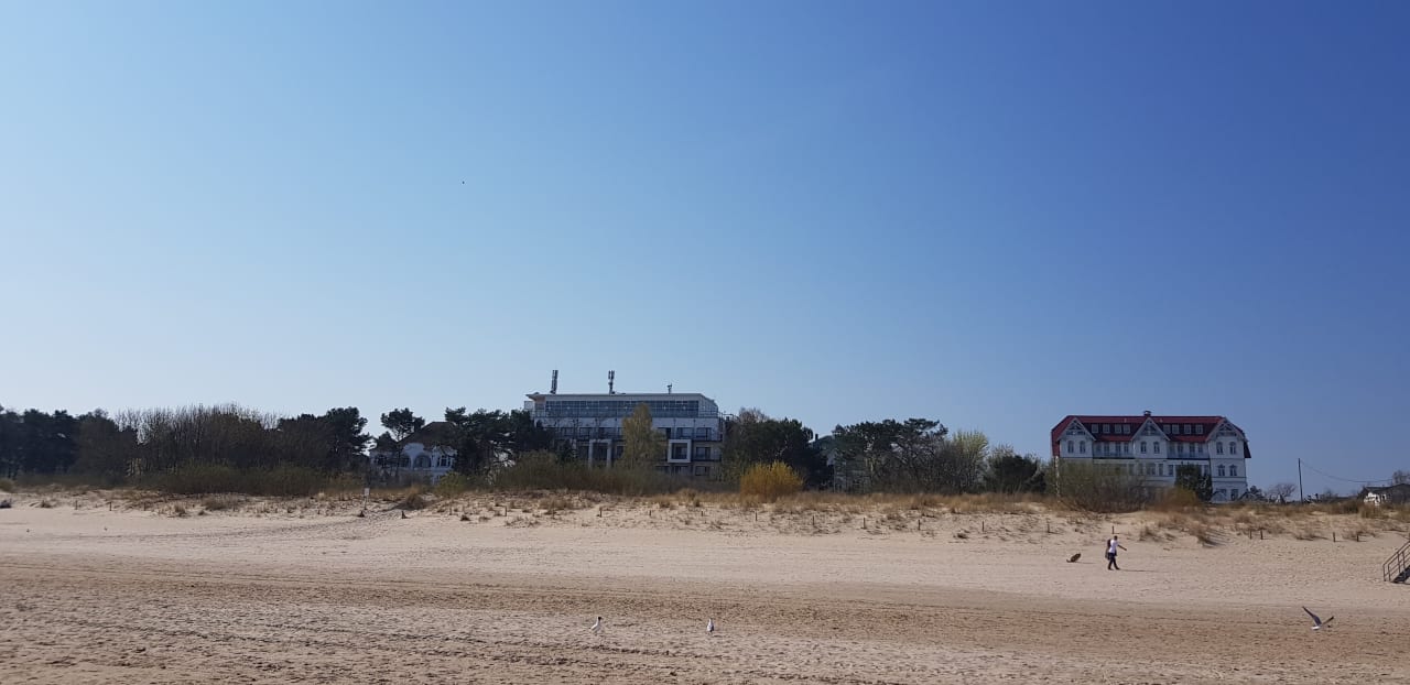 Außenansicht Strandhotel Ahlbeck